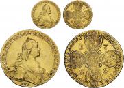 10 рублей 1766 года