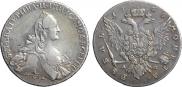 1 rouble 1766 year