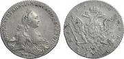 1 rouble 1768 year