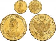 2 roubles 1785 year