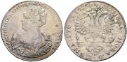 1 рубль 1725 года