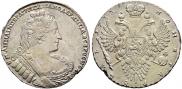 1 рубль 1733 года