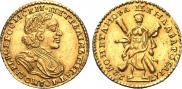 2 roubles 1722 year