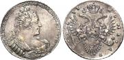1 rouble 1733 year