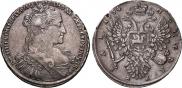 1 рубль 1734 года