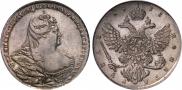 1 rouble 1738 year