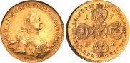 10 рублей 1762 года