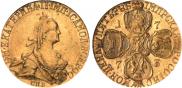 5 рублей 1773 года