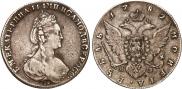 1 rouble 1782 year