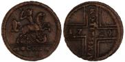 1 копейка 1729 года