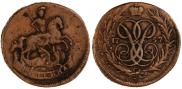 1 kopeck 1757 year