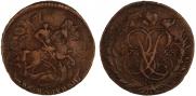 2 kopecks 1758 year