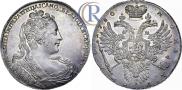1 рубль 1730 года