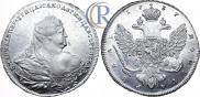 1 rouble 1737 year