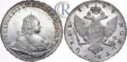 1 rouble 1744 year