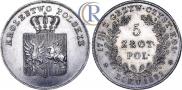 5 złotych 1831 year