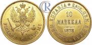 10 markkaa 1878 year