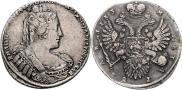 1 рубль 1733 года