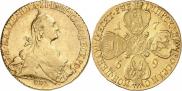 10 roubles 1769 year