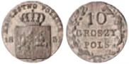 10 groszy 1831 year