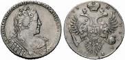 1 rouble 1733 year