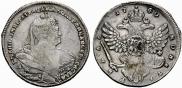 1 рубль 1740 года
