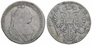 1 rouble 1734 year