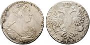 1 rouble 1727 year
