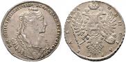 1 rouble 1734 year