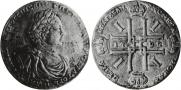 2 roubles 1722 year