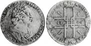 1 rouble 1724 year