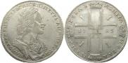 1 рубль 1723 года
