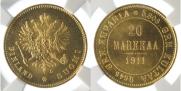 20 markkaa 1911 year