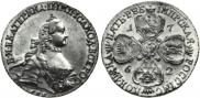 5 roubles 1762 year