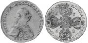 10 roubles 1762 year