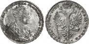 1 рубль 1727 года