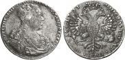 1 rouble 1727 year