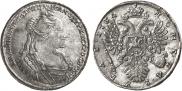 1 rouble 1734 year