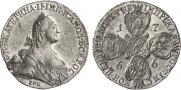 10 roubles 1766 year