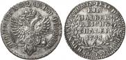 Ein halber reichsthaler 1798 year