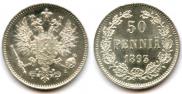 50 pennia 1893 year