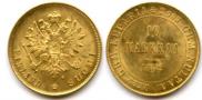 10 markkaa 1882 year