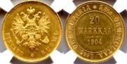 20 марок 1904 года