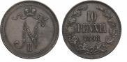 10 pennia 1898 year