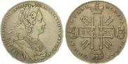 1 рубль 1727 года
