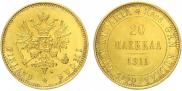 20 markkaa 1911 year