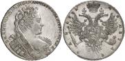 1 rouble 1731 year