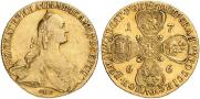 10 рублей 1766 года