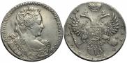 1 rouble 1731 year