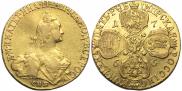 5 roubles 1766 year